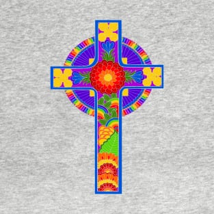 Rainbow Celtic Cross T-Shirt